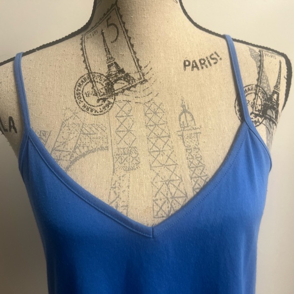 Blue Ruffle Tank Top! - Picture 5 of 14